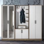 Loft Portmanto, Aynalı, Üçlü
