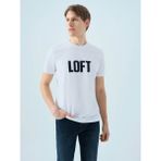 Loft Regular Fit Beyaz Erkek T-Shirt LF2038590 - XL
