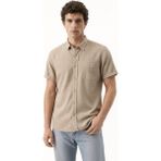 Loft Regular Fit Erkek Gömlek K.kol - Bej