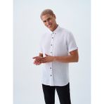 Loft Regular Fit Erkek Gömlek K.kol - Beyaz