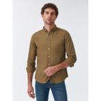 Loft Regular Fit Erkek Gömlek U.kol - 2XL - Kahverengi