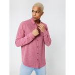 Loft Regular Fit Erkek Gömlek U.kol - 2XL - Kırmızı