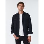 Loft Regular Fit Erkek Gömlek U.kol - 2XL - Siyah