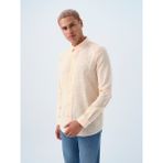Loft Regular Fit Erkek Gömlek U.kol - Camel