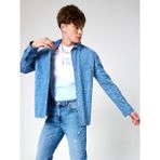 Loft Regular Fit Erkek Gömlek U.kol - Denim
