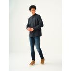 Loft Regular Fit Erkek Gömlek U.kol - S - Koyu Lacivert
