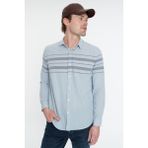 Loft Regular Fit Erkek Gömlek U.kol - XL - Açık Mavi