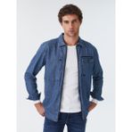 Loft Regular Fit Erkek Gömlek U.kol - XL - Mavi