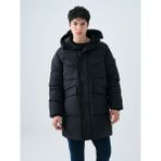Loft Regular Fit Erkek Kaban - Siyah - M