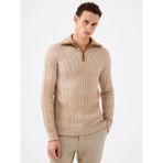 Loft Regular Fit Erkek Kazak - 2XL - Bej