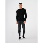 Loft Regular Fit Erkek Kazak - 2XL - Siyah