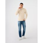 Loft Regular Fit Erkek Kazak - Bej - M