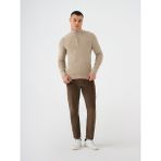 Loft Regular Fit Erkek Kazak - S - Açık Haki