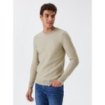 Loft Regular Fit Erkek Kazak - S - Taş