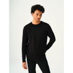 Loft Regular Fit Erkek Kazak - Siyah