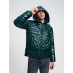 Loft Regular Fit Erkek Mont - Koyu Yeşil - XL