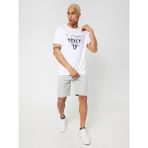 Loft Regular Fit Erkek Şort - S - Gri Melanj