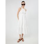 Loft Regular Fit Kadın Elbise - XS - Beyaz