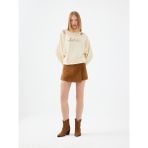 Loft Regular Fit Kadın Etek - Camel