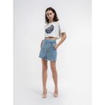 Loft Regular Fit Kadın Etek - S - Denim