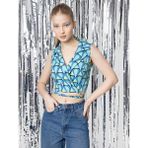 Loft Regular Fit Kadın Gömlek K.kol - Renkli - XS