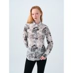 Loft Regular Fit Kadın Gömlek U.kol - Renkli - S