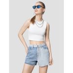 Loft Regular Fit Kadın Şort - XS - Denim