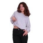 Loft Regular Fit Kadın Sweatshirt - Gri - XS