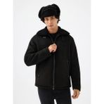 Loft Regular Fit Siyah Erkek Mont LF2040817 - XL