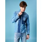 Loft Slim Fit Erkek Gömlek U.kol - Mavi