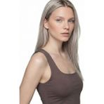 Loft Slim Fit Kadın Bluz K.kol - Kahverengi