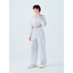 Loft Straight Fit Kadın Eşofman Altı - Gri Melanj