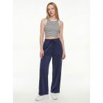 Loft Straight Fit Kadın Eşofman Altı - Lacivert