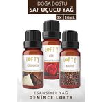 Lofty Çikolata, Kahve, Gül Uçucu Yağ Buhurdanlık Esansı Oda Kokusu Esansiyel Yağ Buhur Yağı 10ml LoftyB10ML27