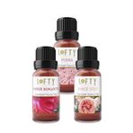 Lofty Pudra, Amber, Bahçe Gülü Uçucu Yağ Buhurdanlık Esansı Oda Kokusu Esansiyel Yağ Buhur Yağı 10ml LoftyB10ML81