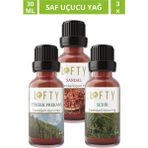 Lofty Sedir, Sandal, Frekans Uçucu Yağ Buhurdanlık Esansı Oda Kokusu Esans Buhur Yağı 30ML