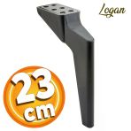 Logan Lüks Mobilya Kanepe Tv Ünitesi Berjer Koltuk Ayağı 23 Cm Siyah Konsol Ayakları