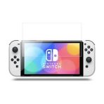 Loges Tamperli Nintendo Switch OLED Ekran Koruyucu Temperli Cam Premium Pro 9h Waterproof