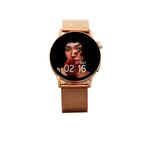 Logia GT2 Akıllı Saat, HD AMOLED Ekran, Bluetooth Arama, Oksijen Ölçümü, Adım Sayma, Kalori Kontrolü, Bildirim, Spor Analizi, Dokunmatik, Kalp Atış İzleme, iOS ve Android Uyumlu