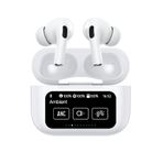 LOGIA Lexia Dokunmatik Led Ekranlı Bluetooth Kulaklık Touch Lite Beyaz Renk Bluetooth Kulaklık