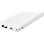 Logia Thin 5b Slim Ultra Ince 5000MAH Powerbank Taşınabilir Şarj Cijhazı - Beyaz
