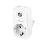 LogiLink Priz adaptörü (1x CEE 7/3 topraklı) alacakaranlık sensörlü