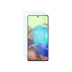 Logis Samsung Galaxy A71 Antistatik 5D Tam Kaplayan Cam Ekran Koruyucu