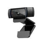Logitech 1080p/30 FPS Çözünürlük RightLight 2 ile Otomatik Işık Düzeltme Çift Mikrofonlu Stereo Ses Siyah C920 HD PRO Web Kamerası