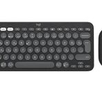 Logitech 920-012245 Pebble 2 Multi-Device Bluetooth Grafit Klavye-Mouse Seti