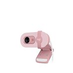 Logitech 960-001623 Brio 100 Full Hd 1080p Mikrofonlu Pembe Webcam - Beyaz