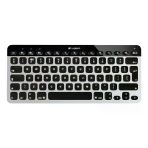 Logitech Bluetooth Mobil Klavye Kolay Geçiş Azerty Fransızca (Azerty, Fransızca, Mini, İpad, İpad 2/3/4, İpad Mini, İphone, Siyah, Beyaz, İos