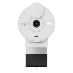 Logıtech Brıo 300 960-001442 Beyaz, 1080P, Işık Düzeltme, Gürültü Önleyici Mikrofon, Type-C Web Kamerası