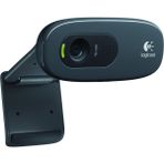 Logitech C270 720P HD Webcam Mikrofonlu Video Çözünürlüğü 1920 x 1080 Siyah Renk