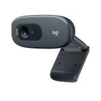 Logitech C270 Basit Hd 720P Usb Mikrofonlu Webcam Siyah (960-001063)
